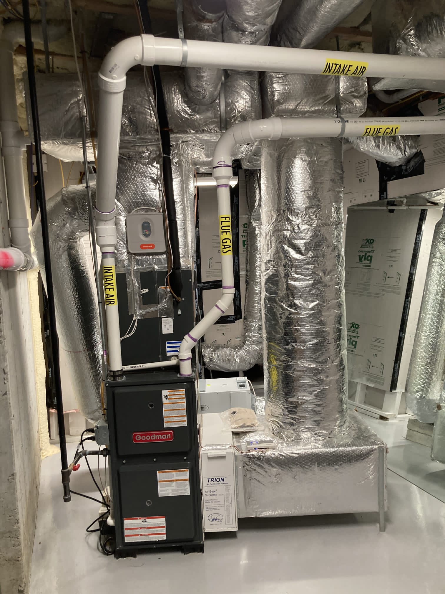 HVAC service project