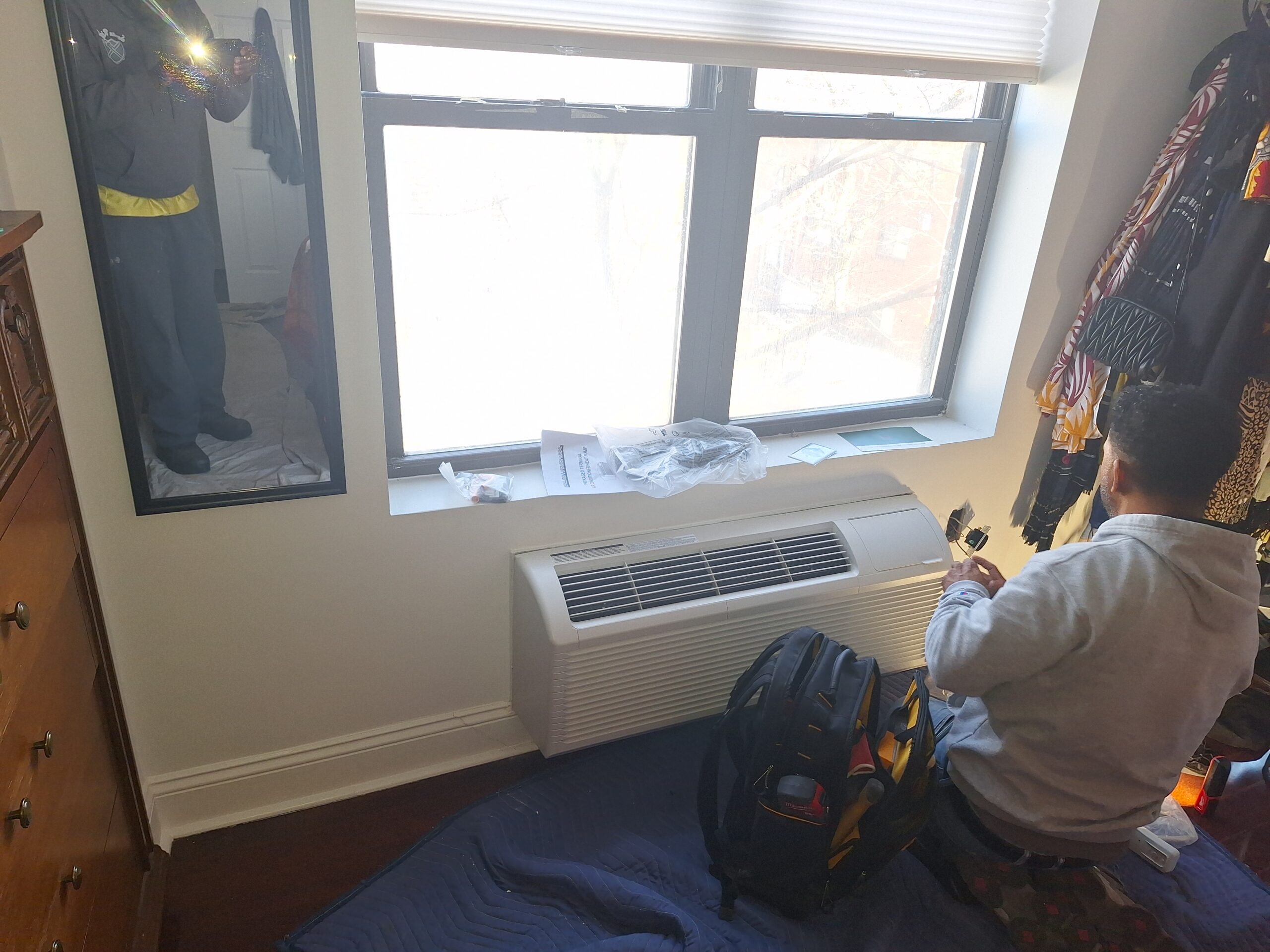 Service Right technician at work