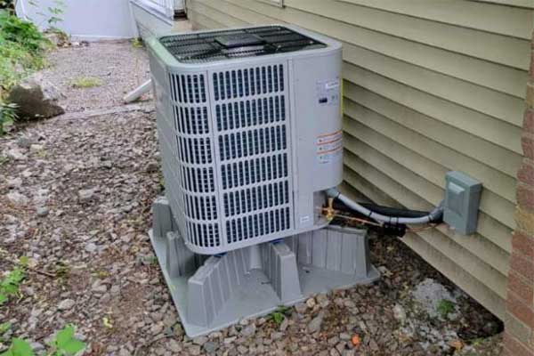 AC repair outdoor condenser service in Boston, MA